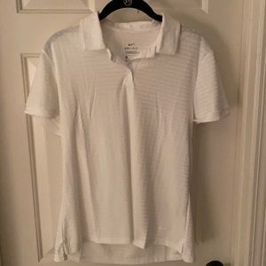 Nike golf shirt.
